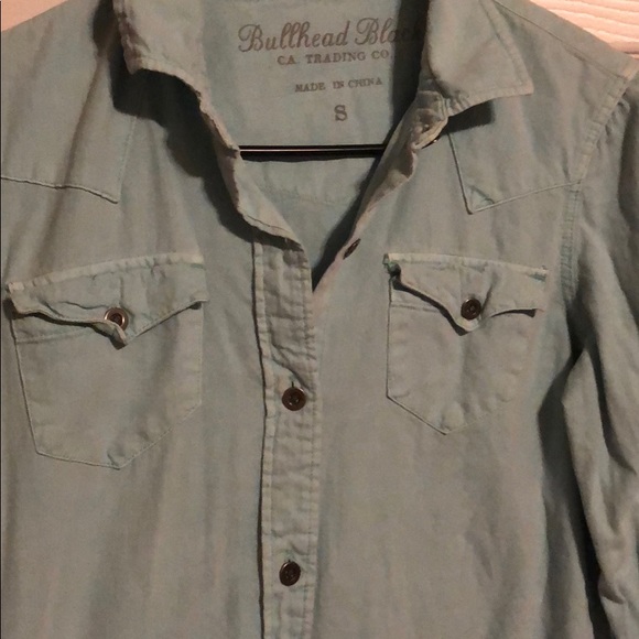 Light denim button down - Picture 2 of 2